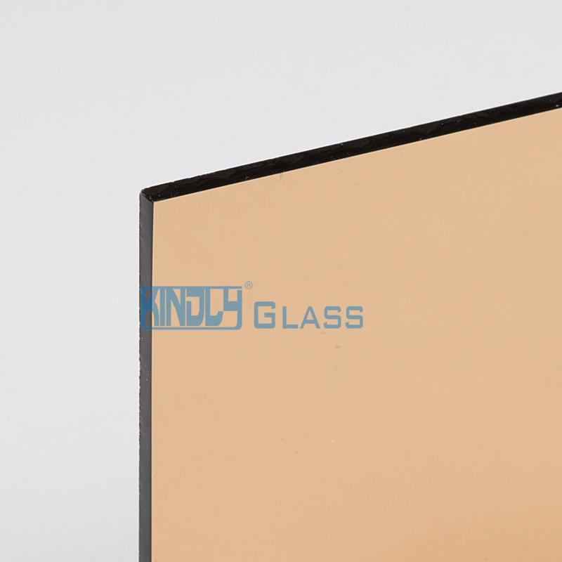 Golded Bronze Soft Coated Glass